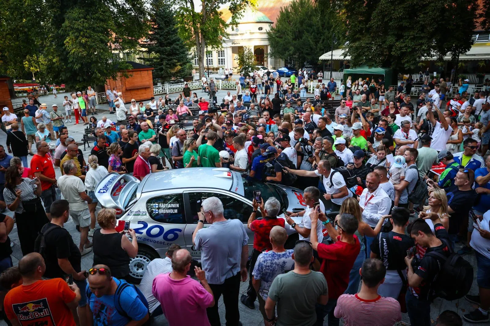 Poland Rally Legend - fans and rally cars