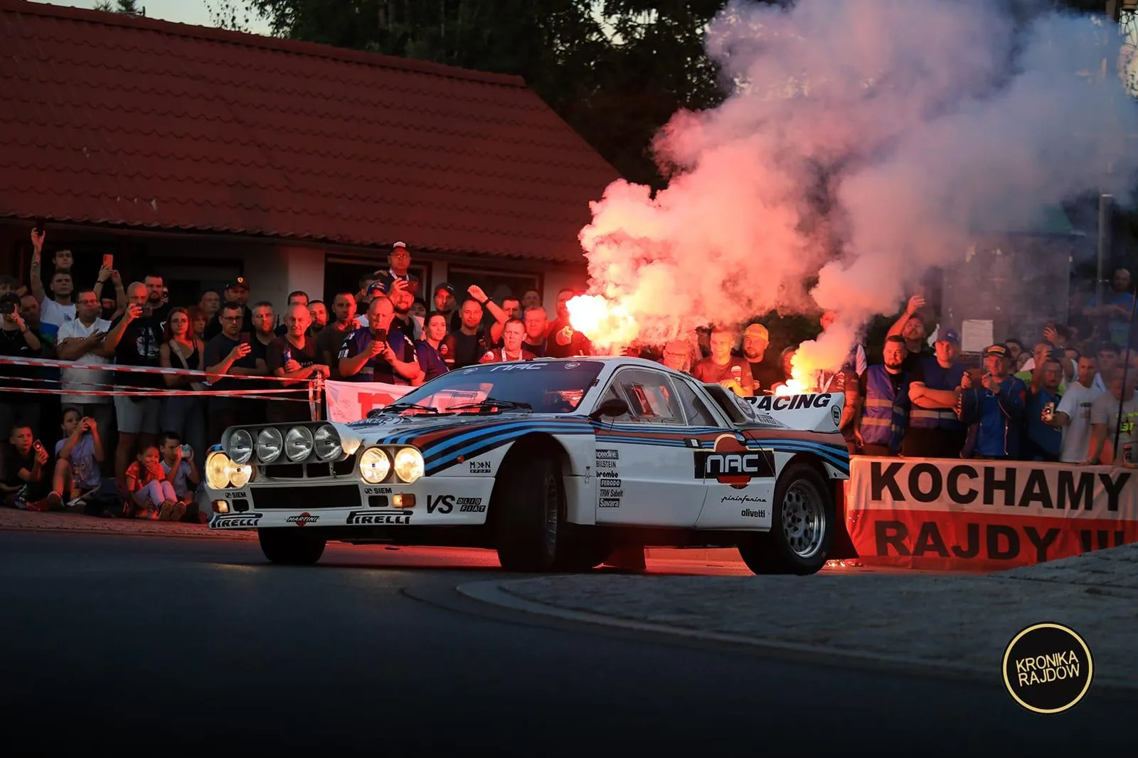 Poland Rally Legend - fans and rally cars