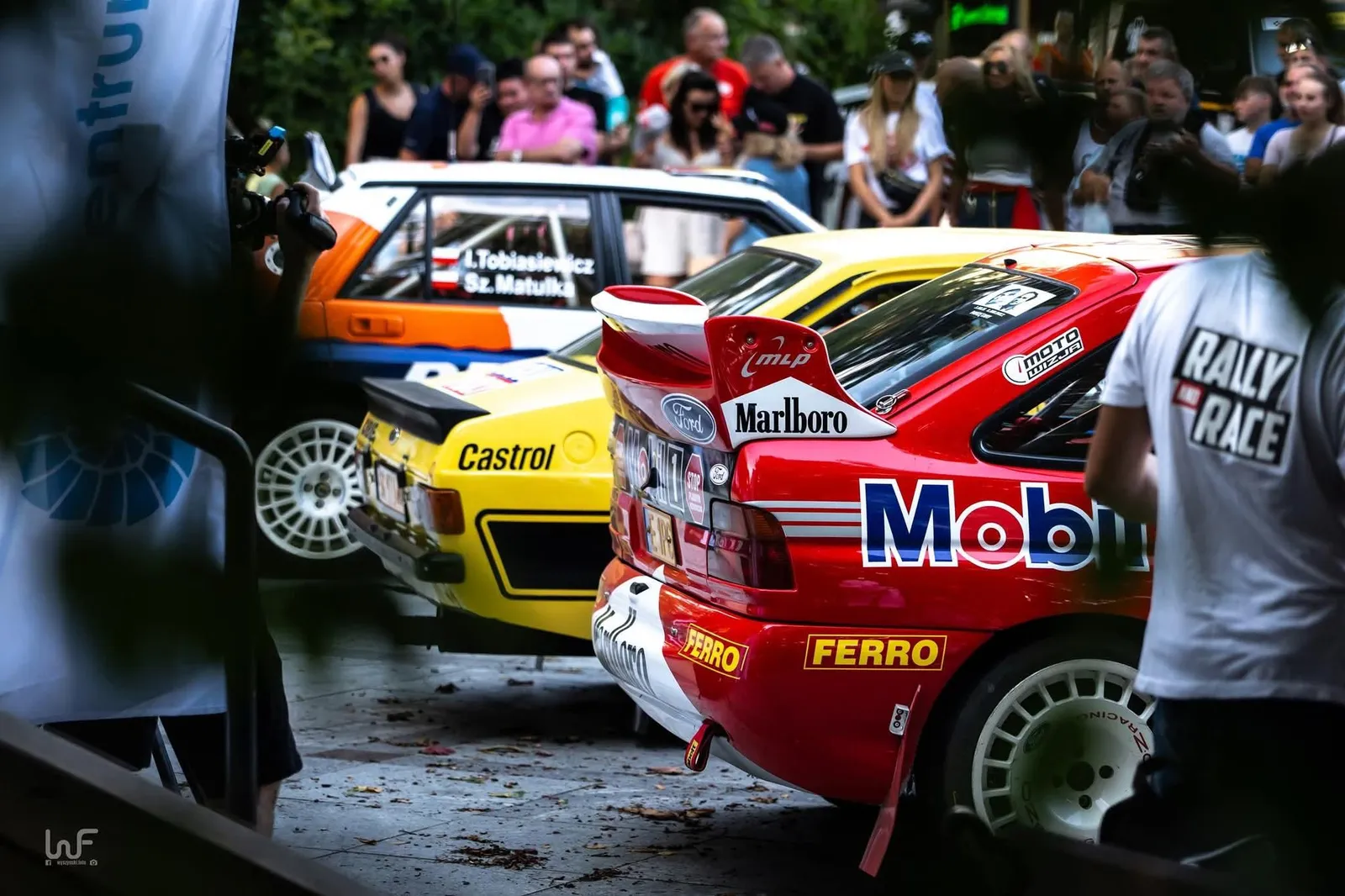 Poland Rally Legend - fans and rally cars