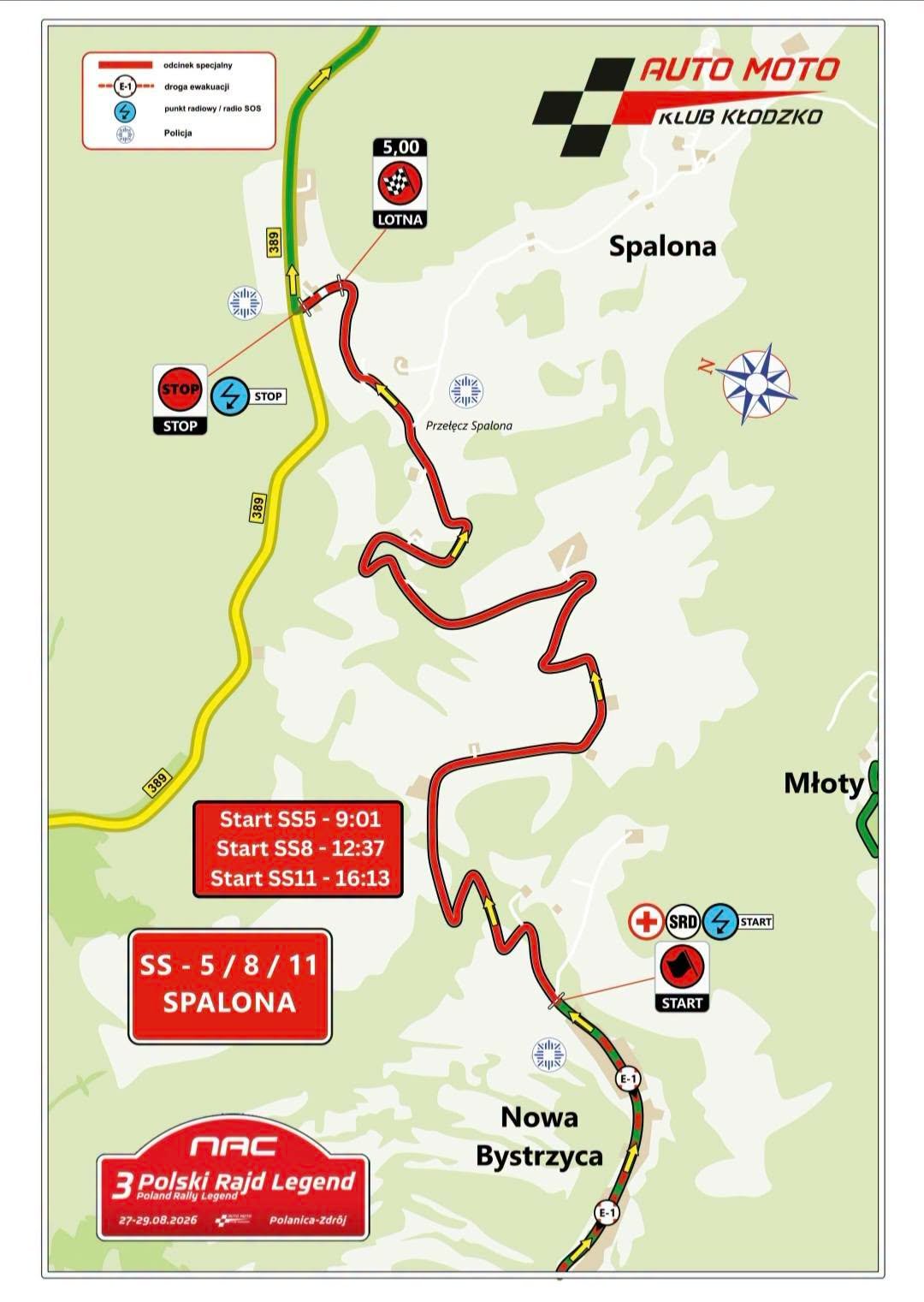 SS Spalona map