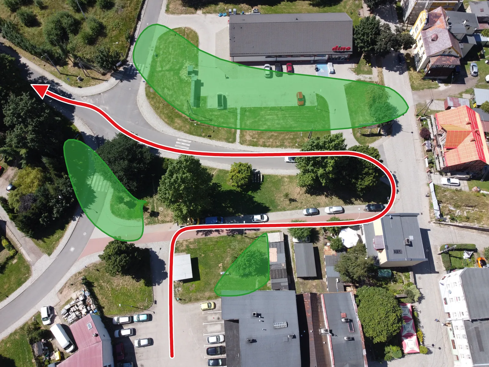 Handbrake Zone 2 - Hairpin at Dino