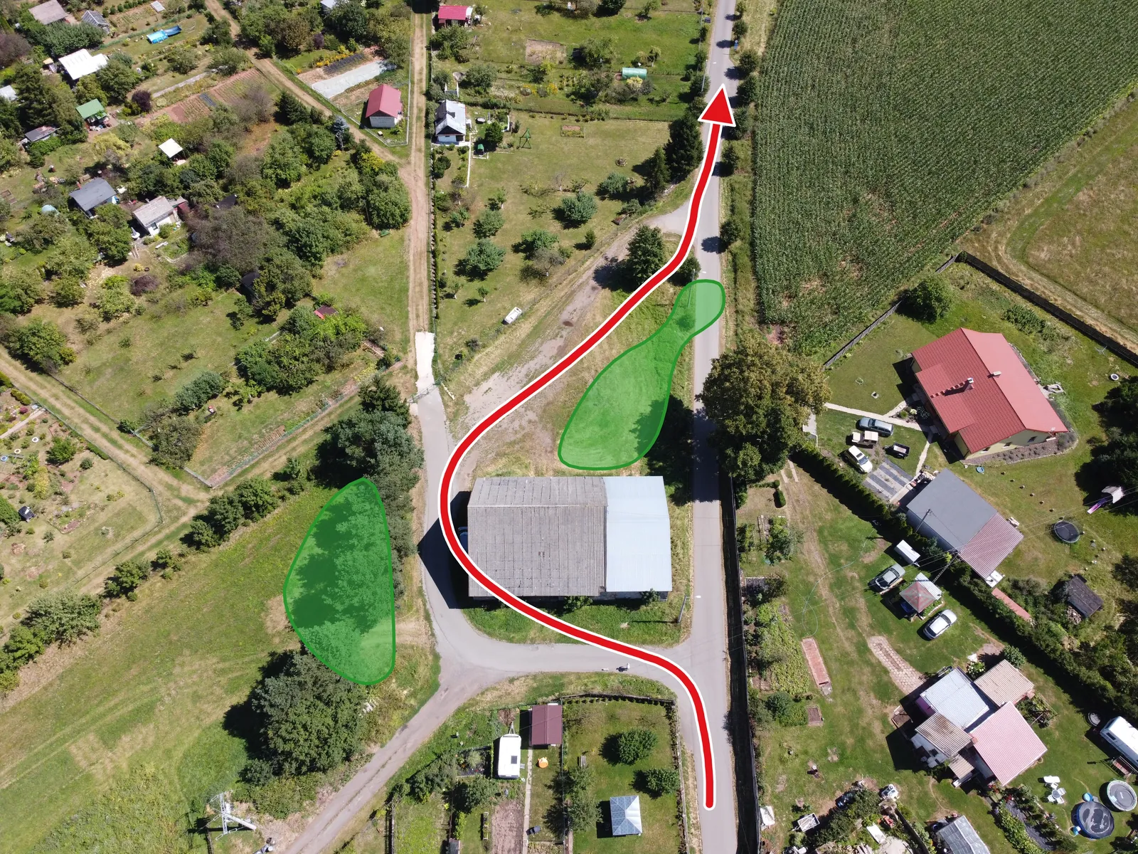 Handbrake Zone 6 - Barn detour